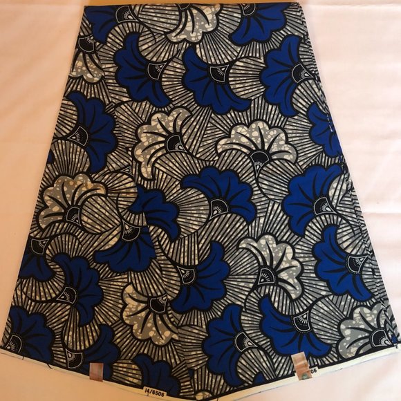Wedding Flowers| African Print Fabric| 2 Yards - Picture 1 of 3